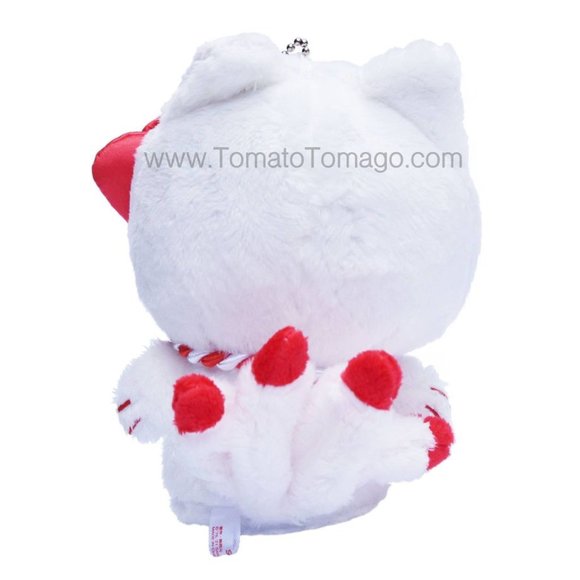 Hello Kitty Kitsune Fox Plush Keychain - Picture 2 of 2